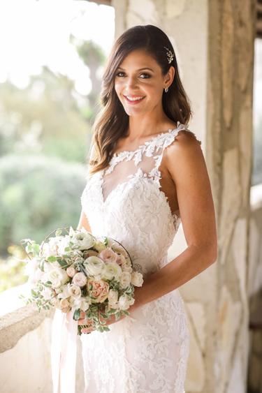 desiree bachelorette wedding dress Hartsock & Chris Siegfried's backyard wedding jillian harris wedding
