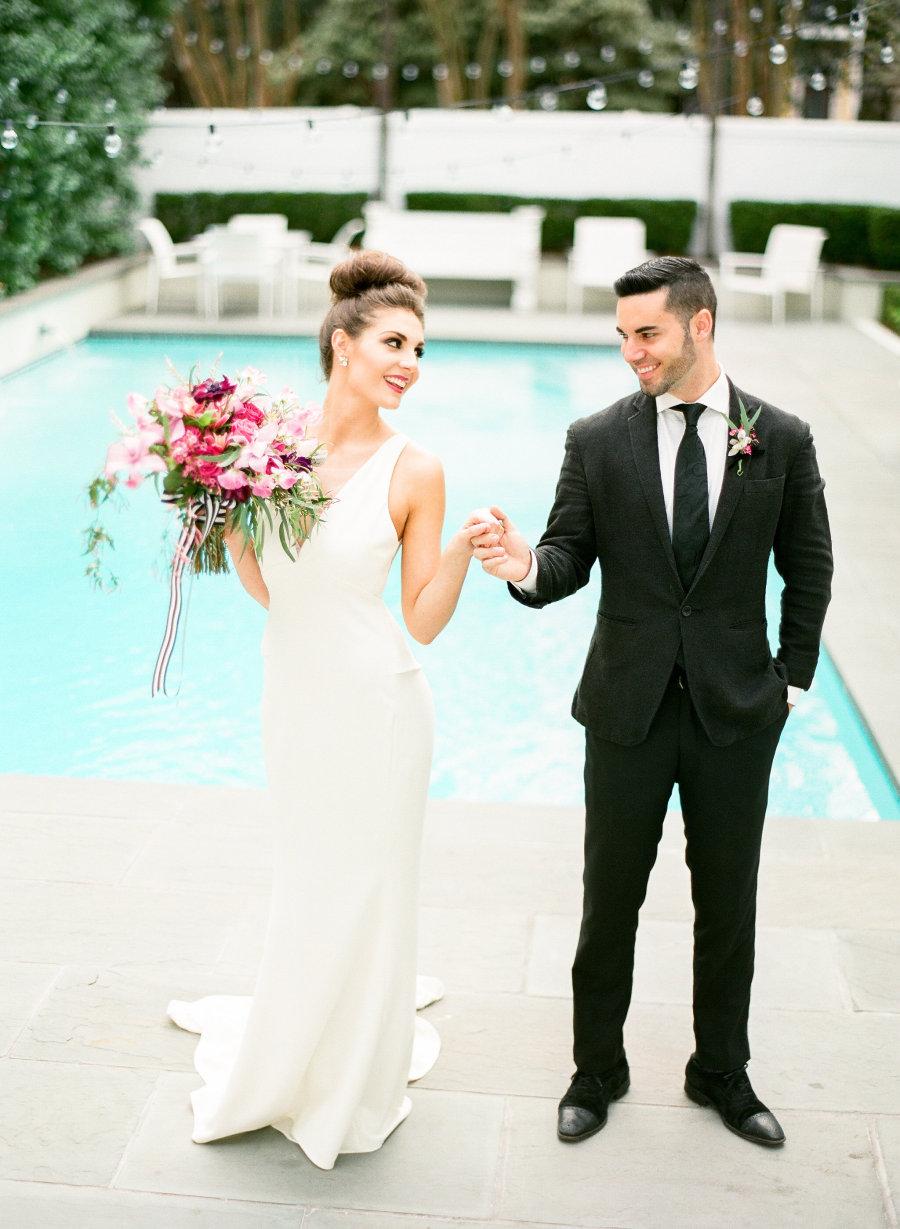 A Melrose Mansion Inspired | Wedding Photo Shoot