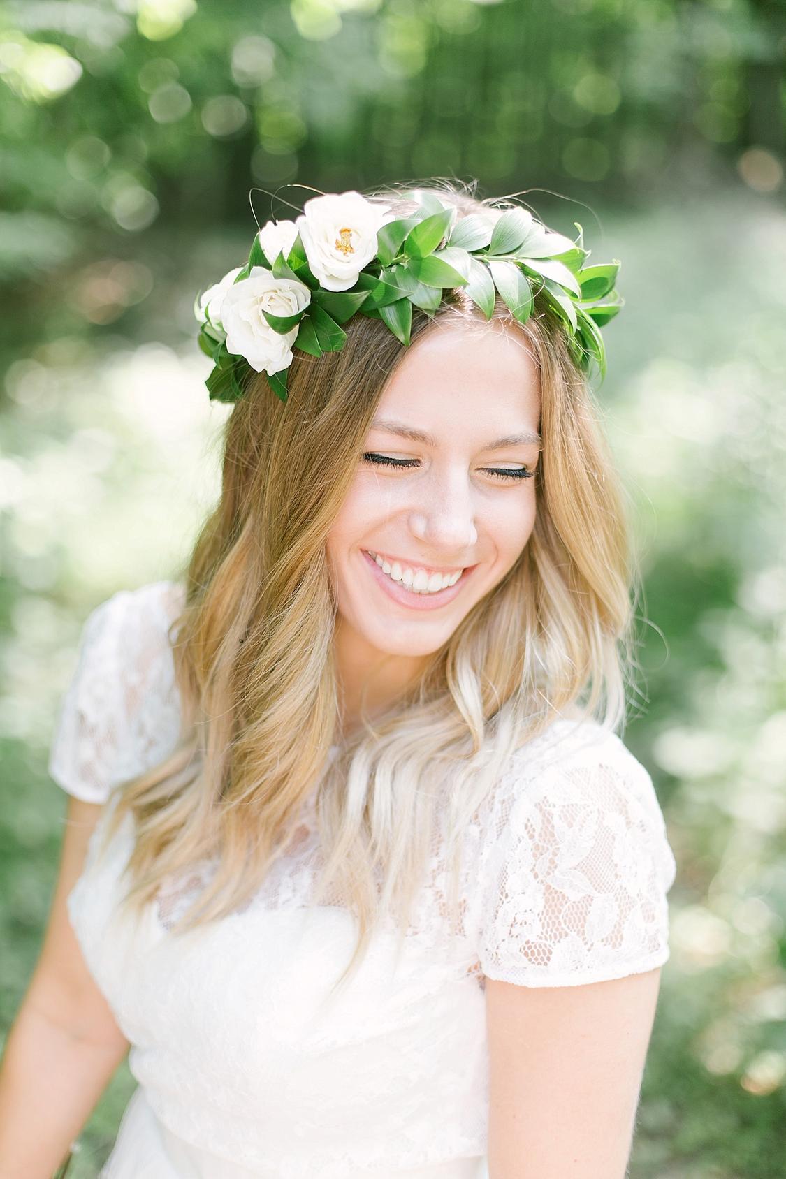 Romantic Outdoor Bohemian Woodland Wedding