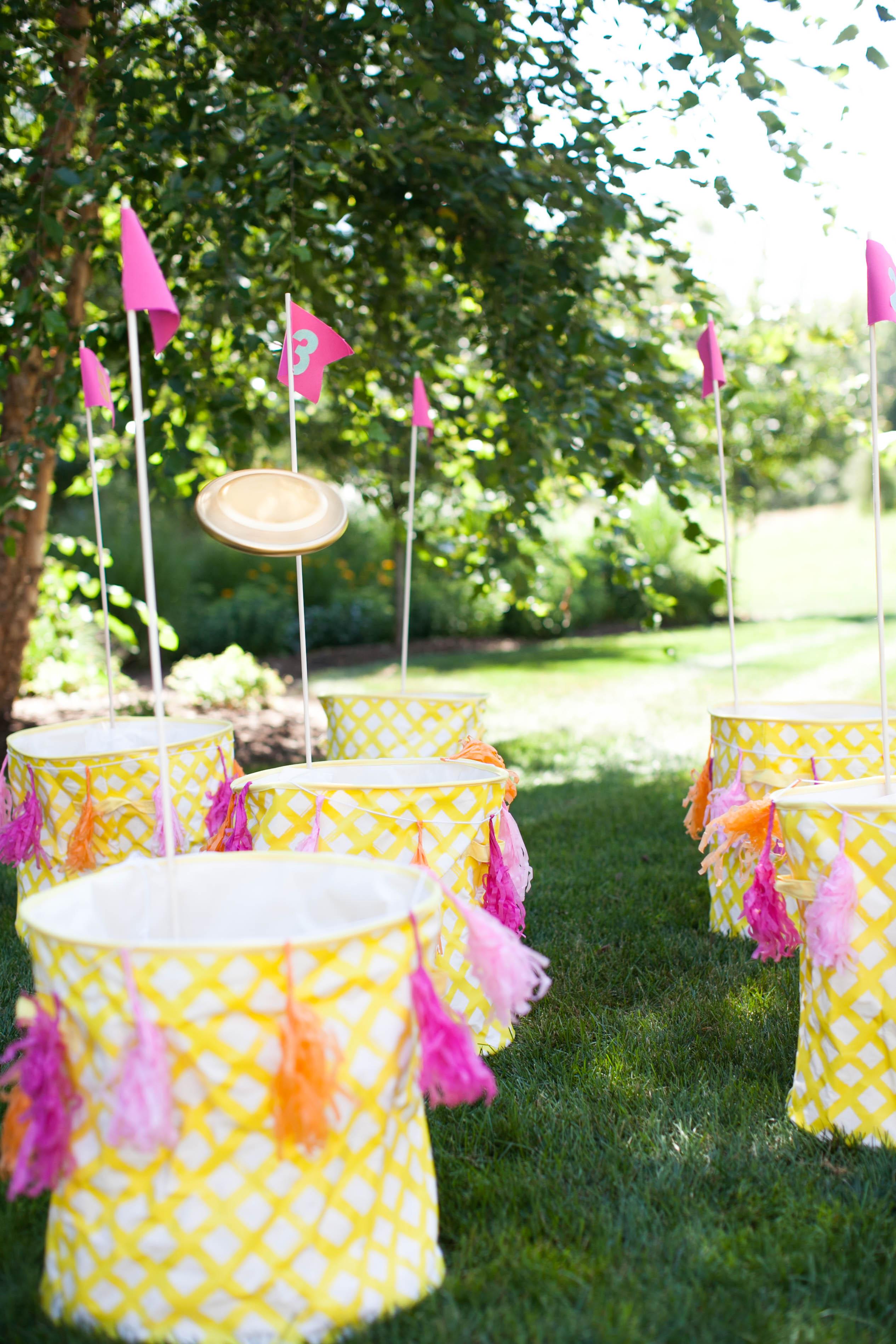 DIY Frisbee Golf