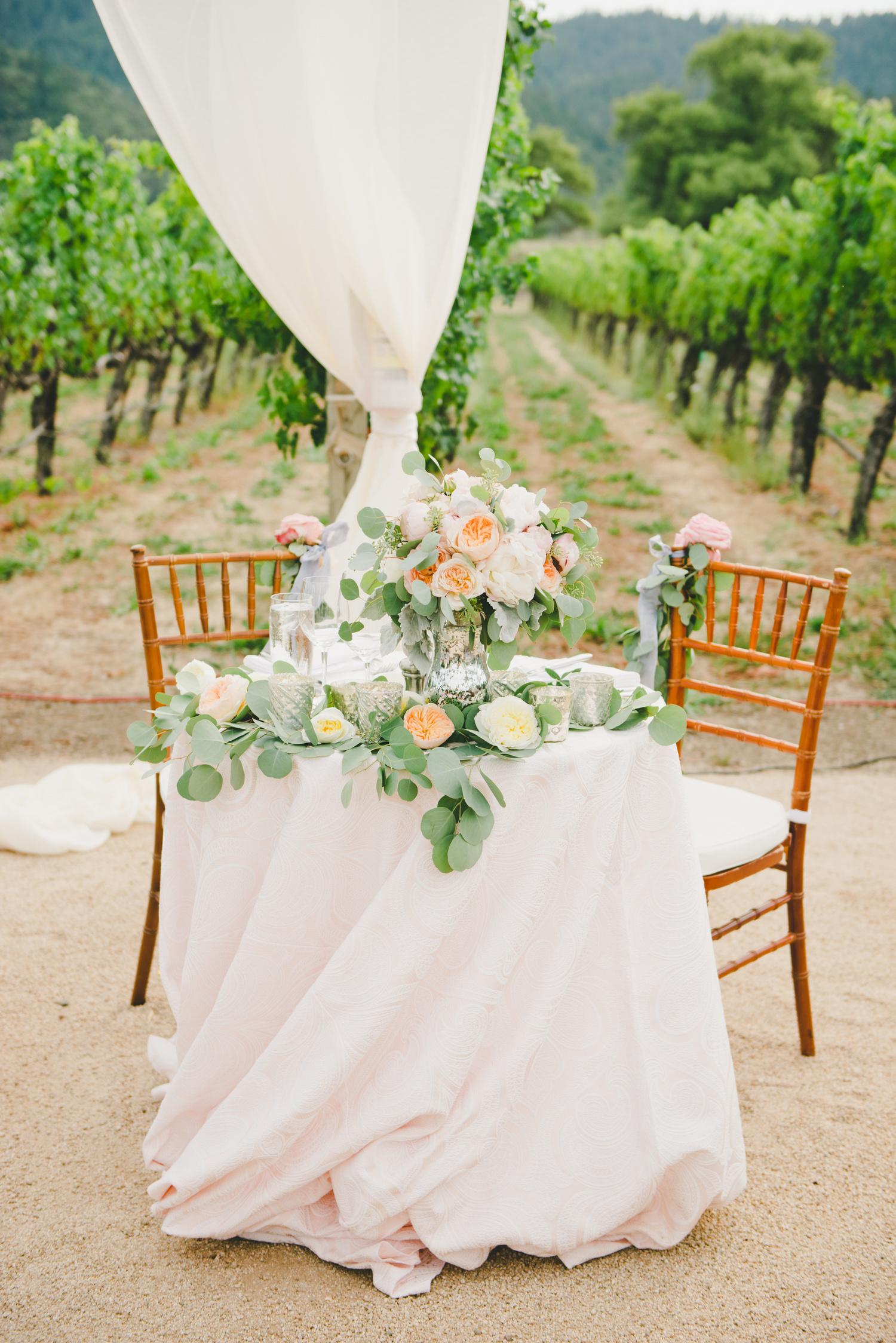 Light + Bright Intimate Napa Valley Wedding