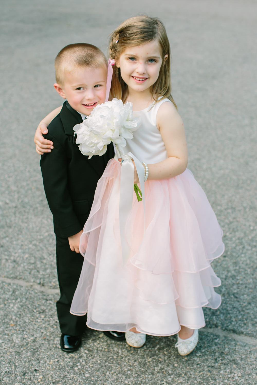 Classic Black-Tie Wedding with Pretty Pink Peonies