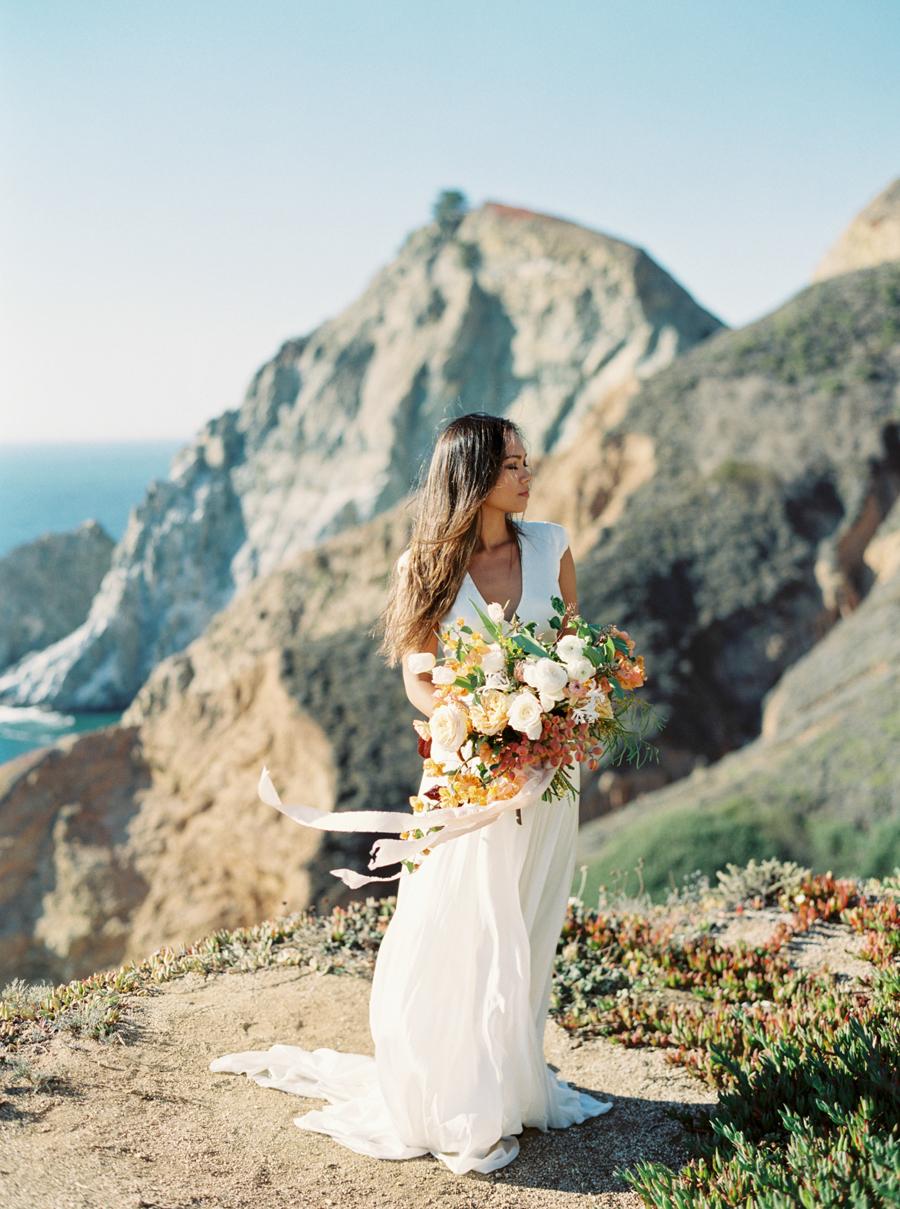 California Cliffside Elopement Inspiration