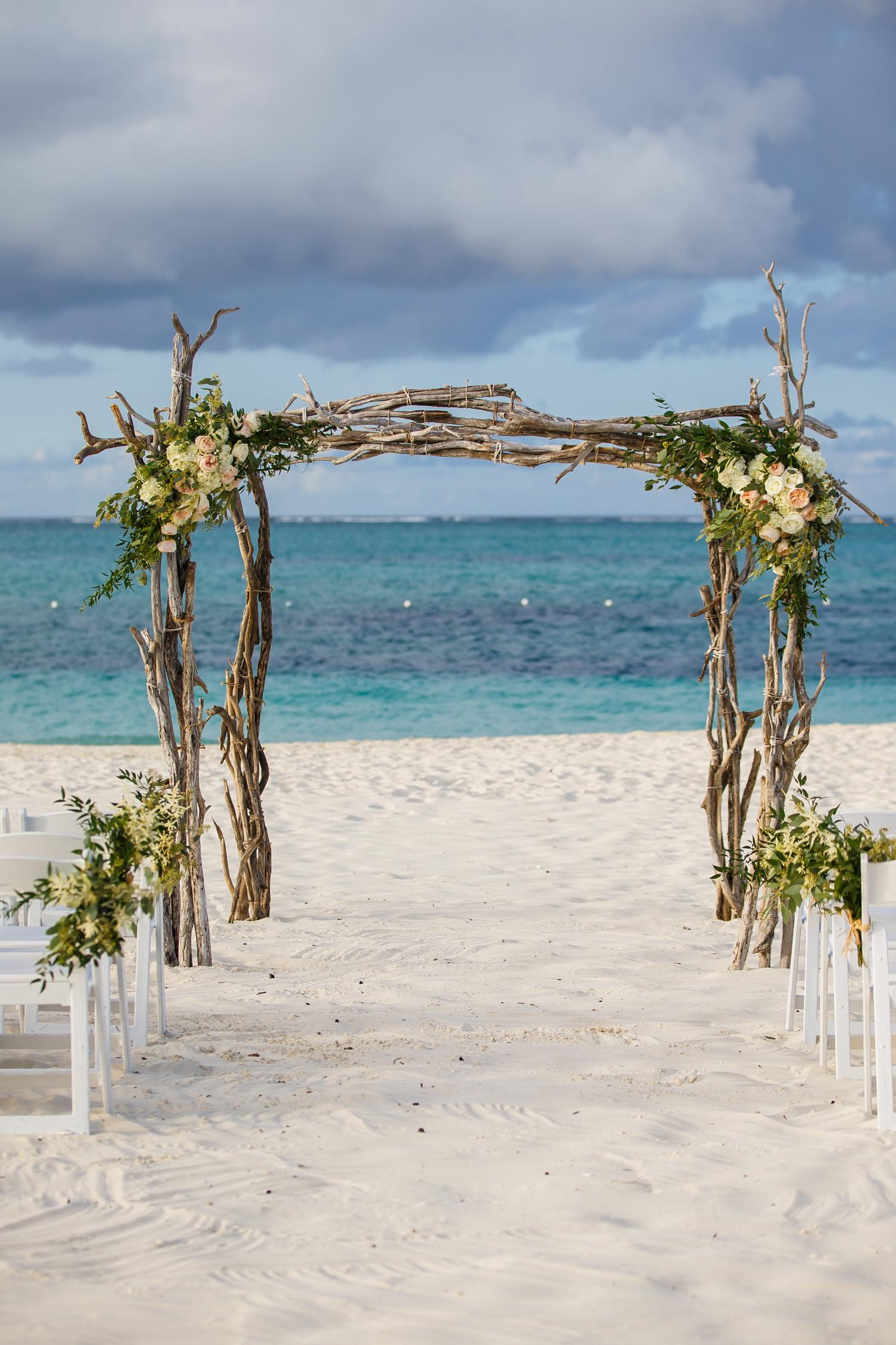 Romantic Turks and Caicos Wedding