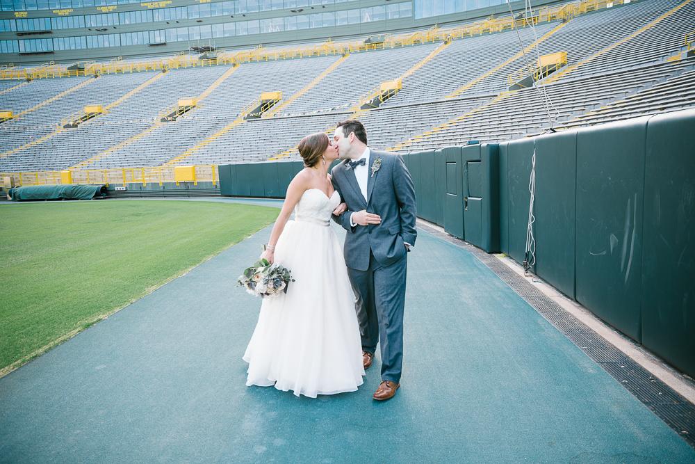 Green Bay Lambeau Field Wedding