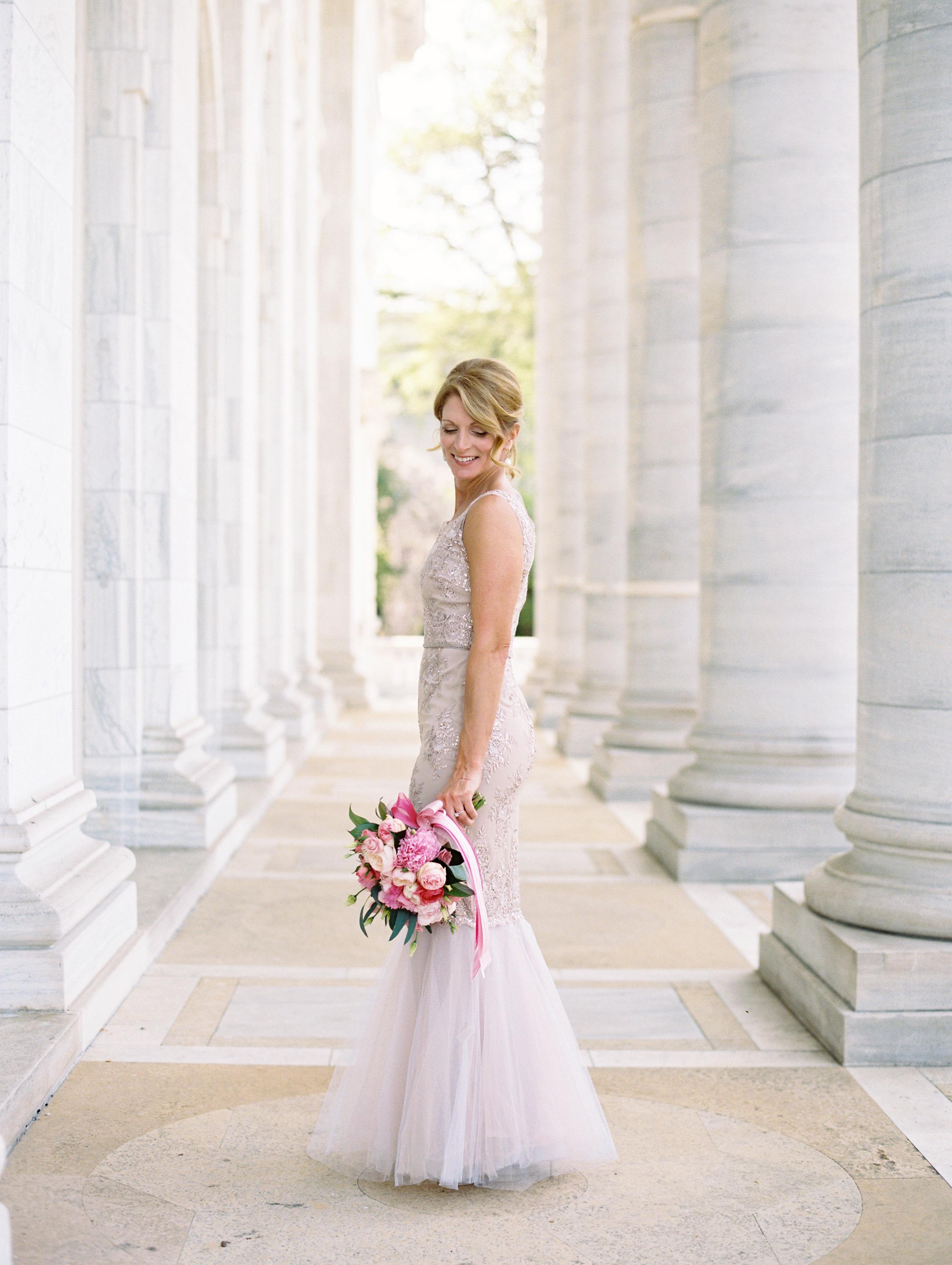 The Brides Rocked Unique Rose Gold Wedding Gowns!