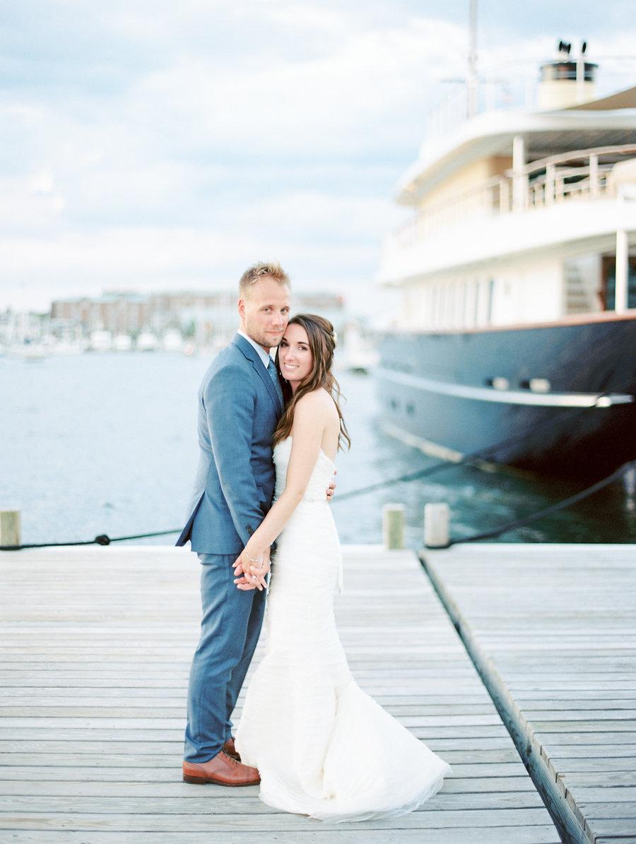 allen harbor yacht club wedding