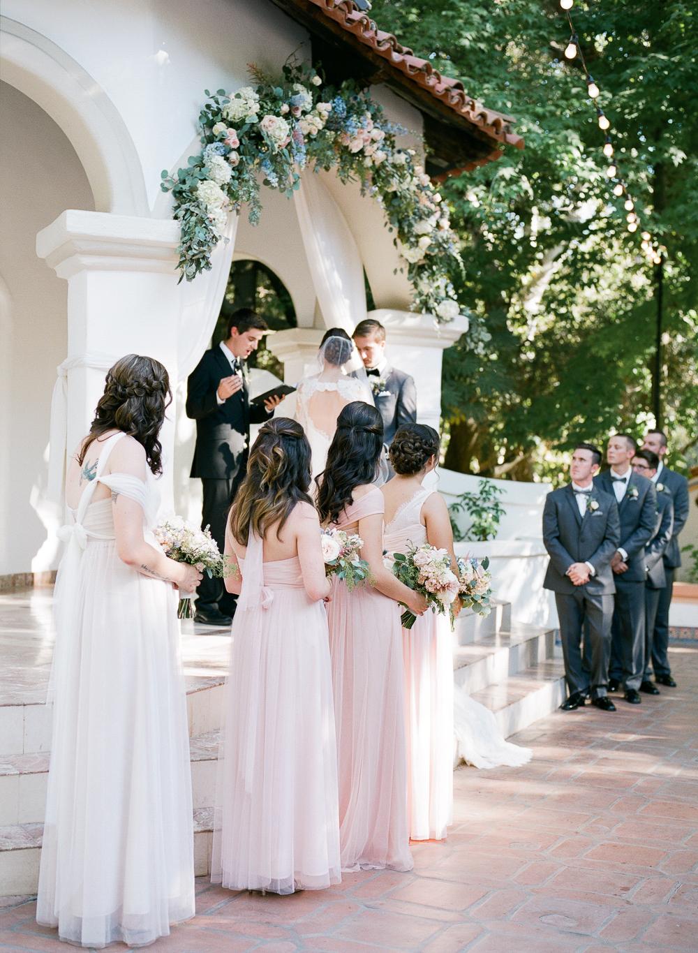 Blush + Blue Pair Up For This Beautiful Bash
