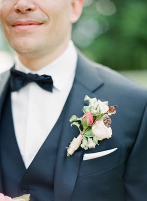 The Groom with a Corsage