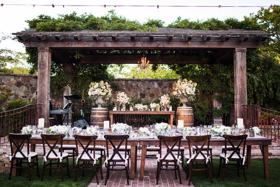 Romantic Wine Country Wedding