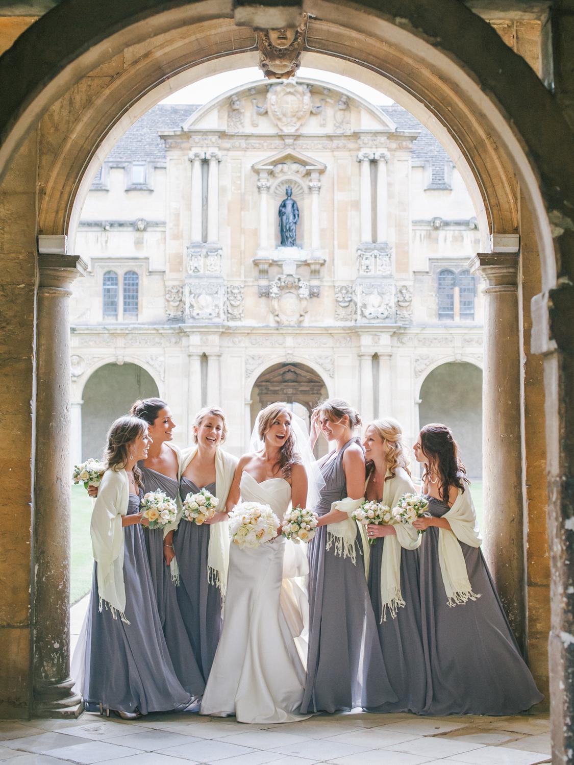 Classic English Wedding at the Bodleian Library