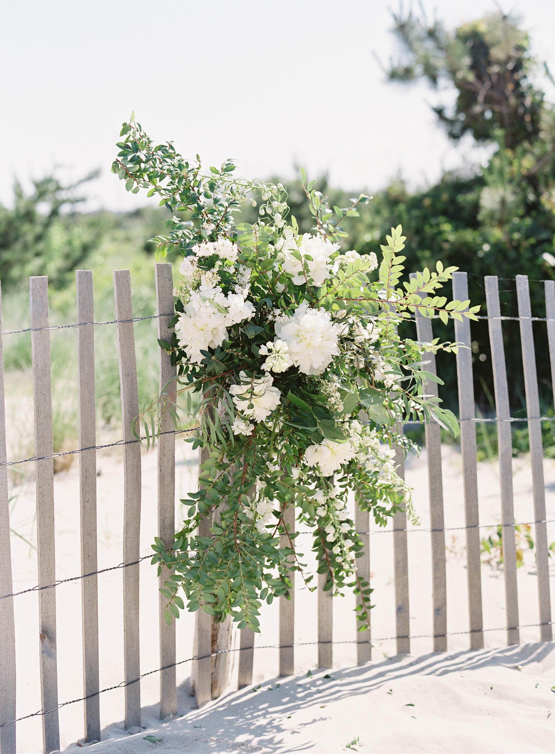 A Beach Wedding With To Die For Floral Moments