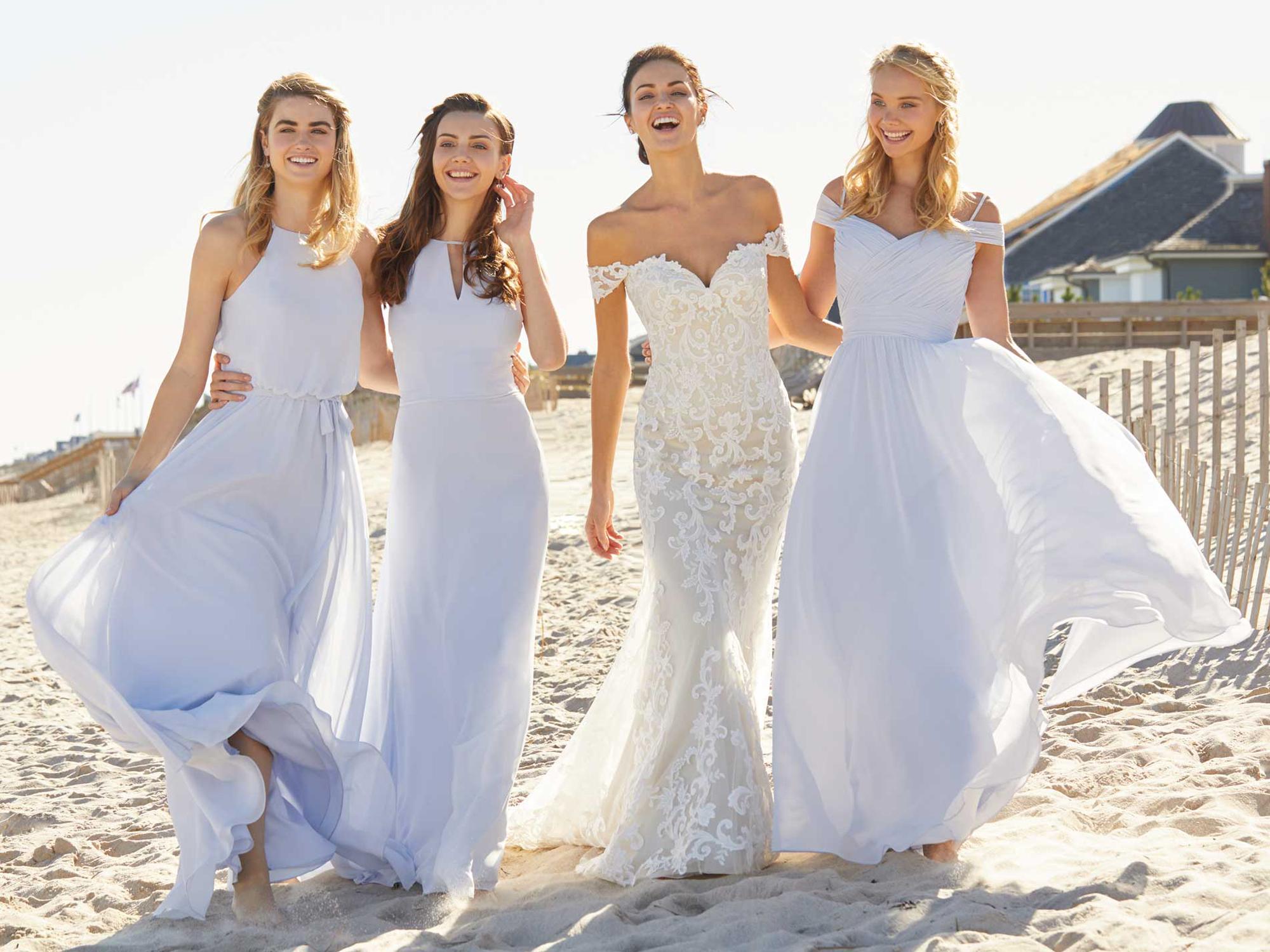 The Beach Inspired Bridesmaid Gowns That Are Perfect For Any Style Wedding