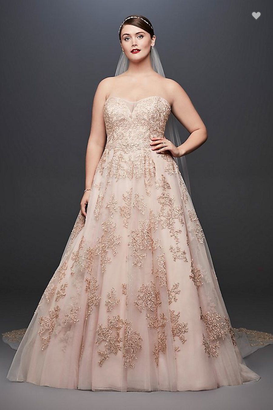Blush and Champagne Wedding Dresses