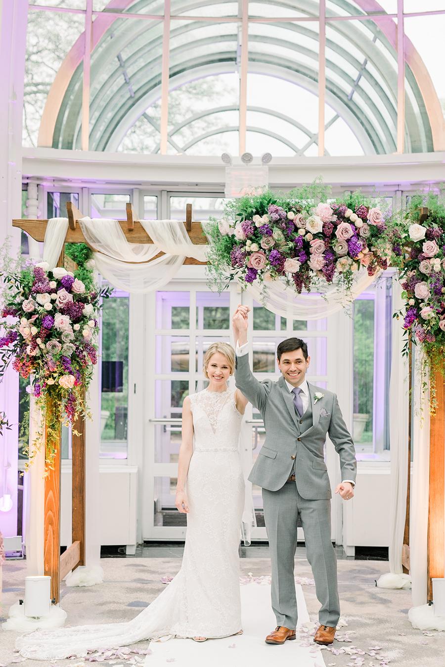 The Palm House At Brooklyn Botanic Garden Wedding That Barely Beat