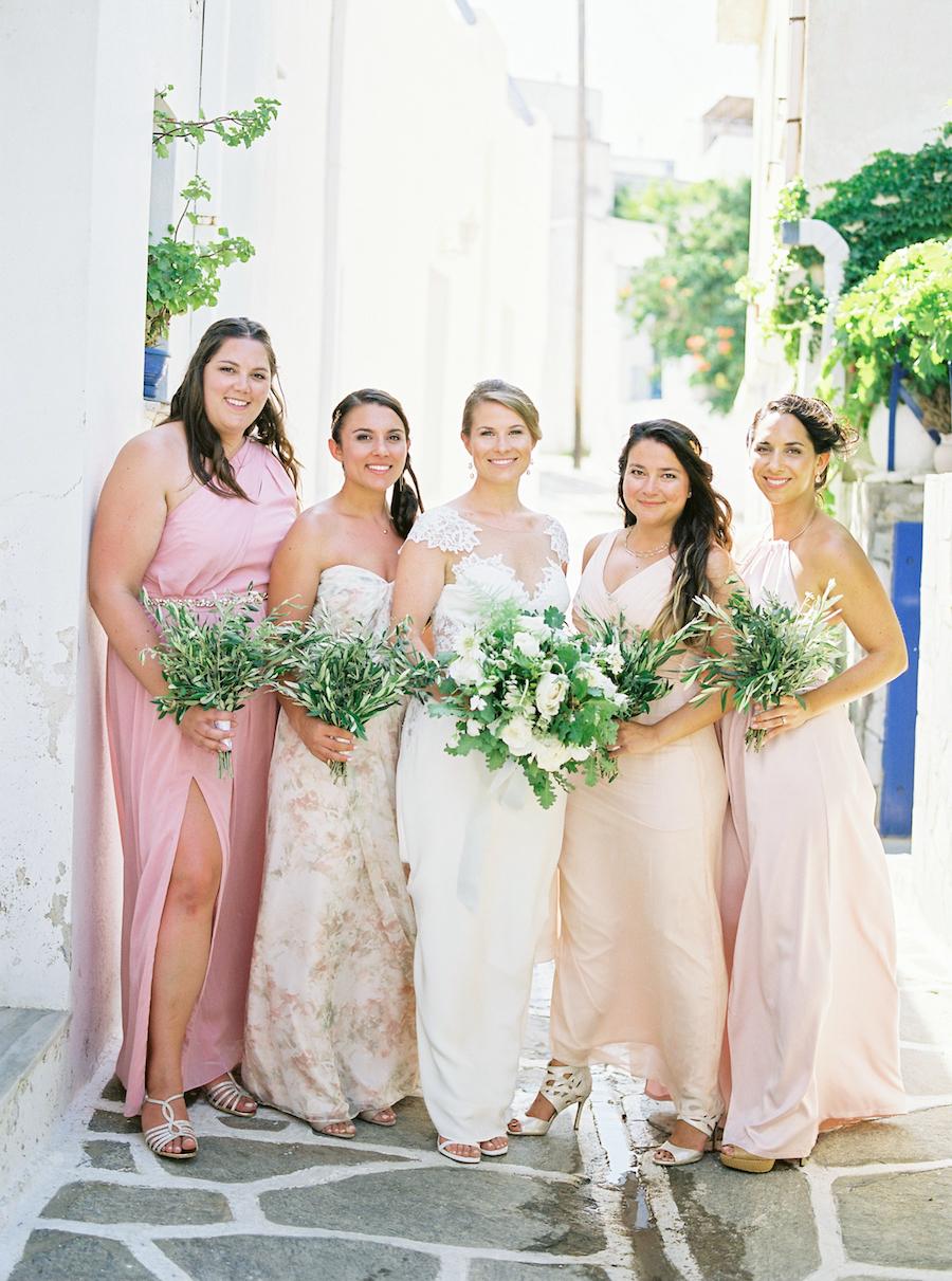 bridesmaid dresses greece Silver Grecian One Shoulder Short Bridesmaid Dress – JoJo Bridal Shop main image 0