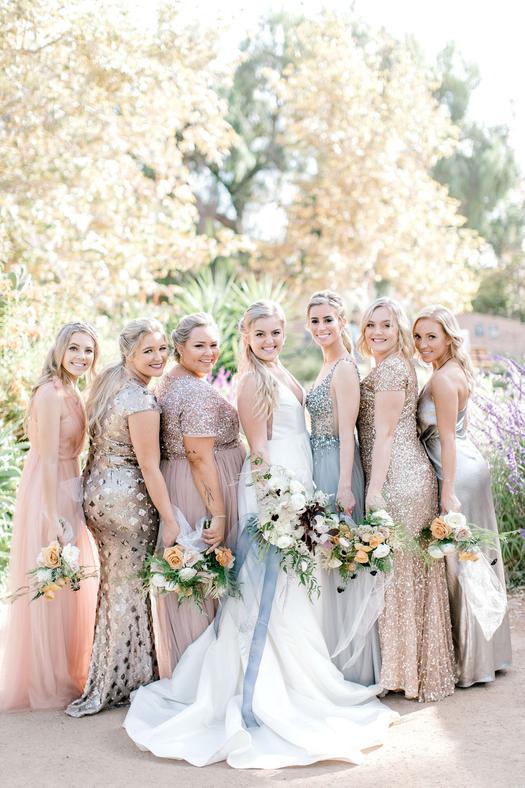 An Ethereal Wedding with Celestial Vibes at Franciscan Gardens