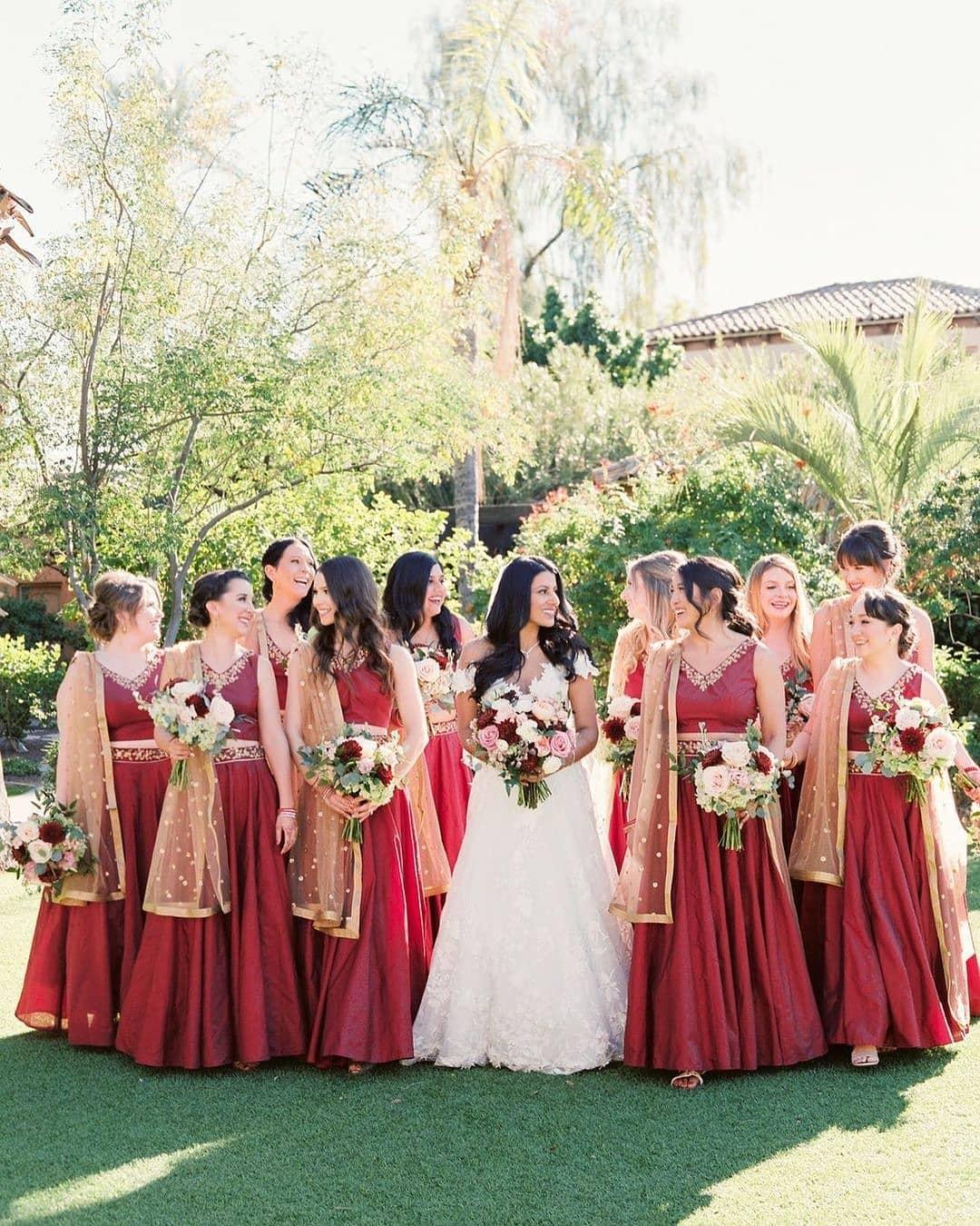 Bridal Party Gifting Saying Thank You to Your Very Best Crew