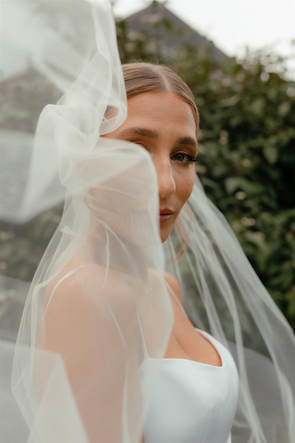 amanda batula wedding dress designer Kyle Cooke, Amanda Batula in Sophisticated Weddings Bridal Fashion Shoot