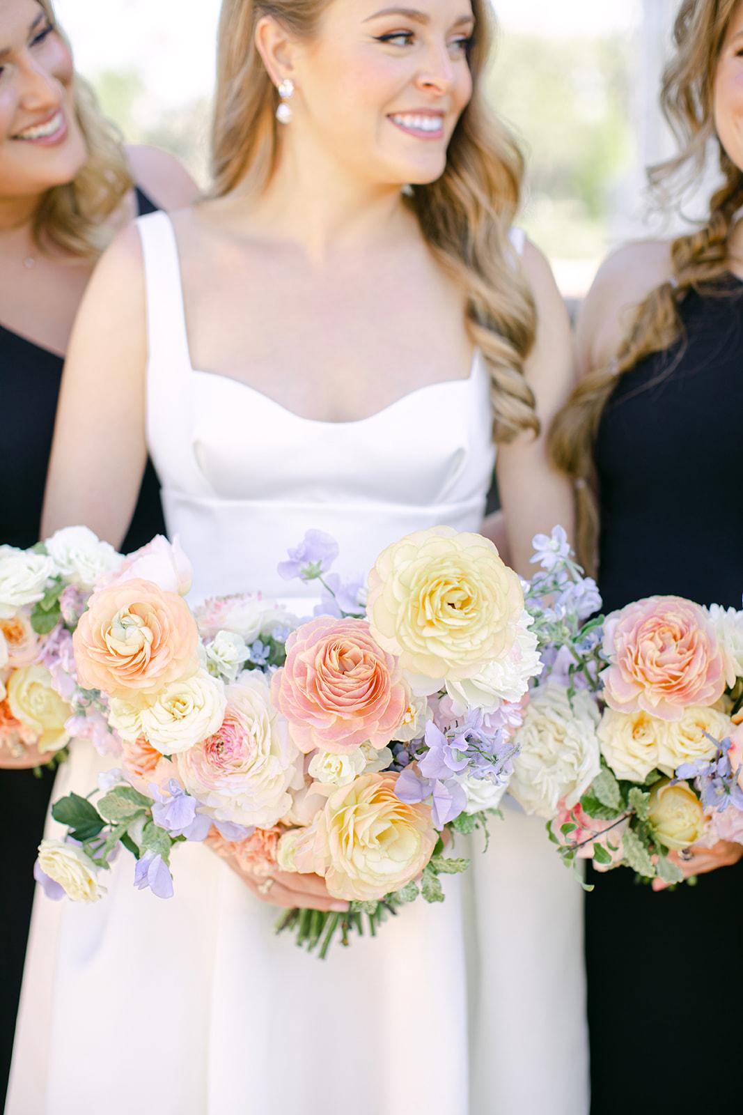 Pastel Lovers Need to See This Spring Garden Wedding at Austin's Grand Lady