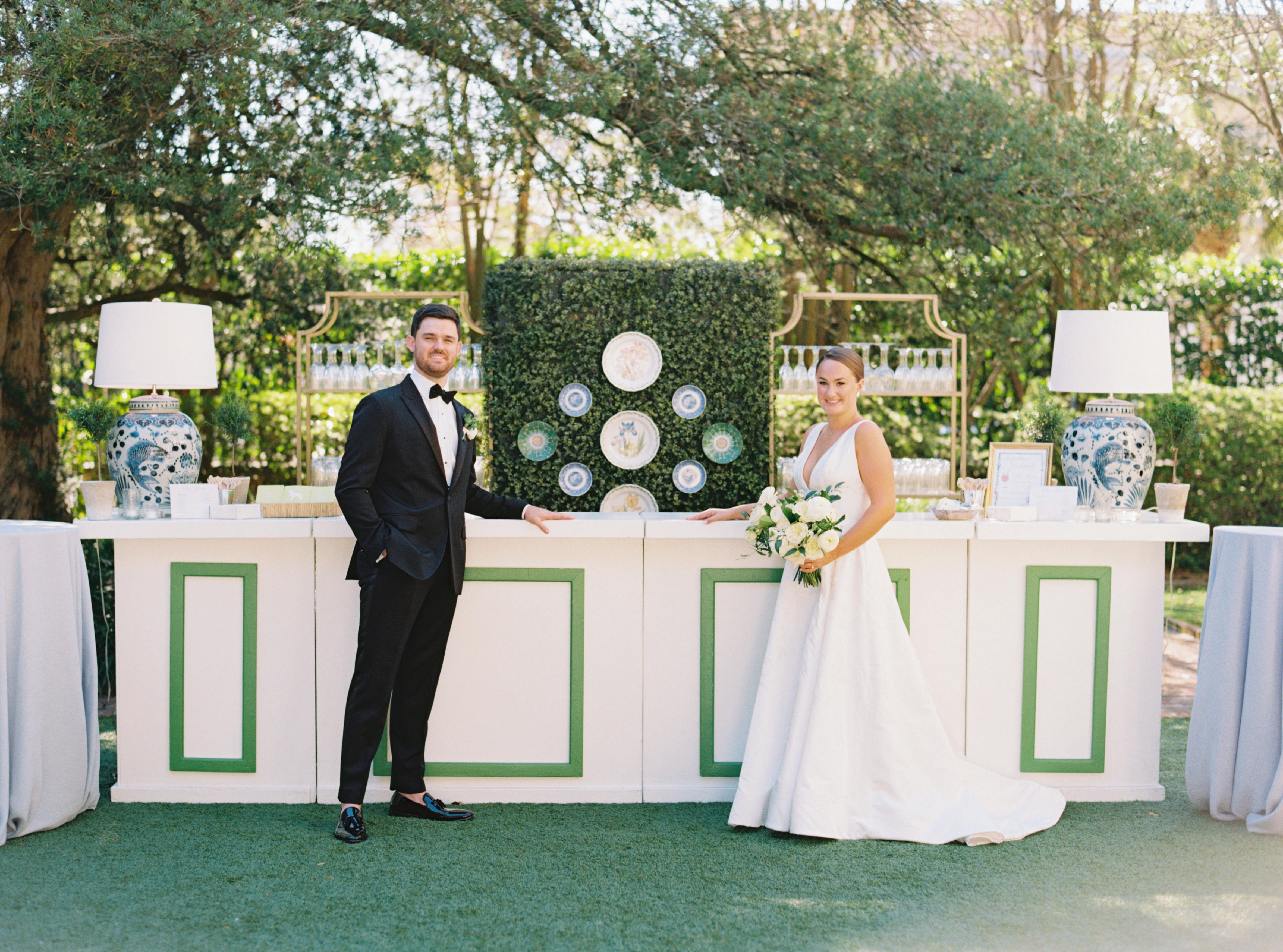 Southern Charm Wedding Bursting With Blue And White Blooms And Green Botanicals