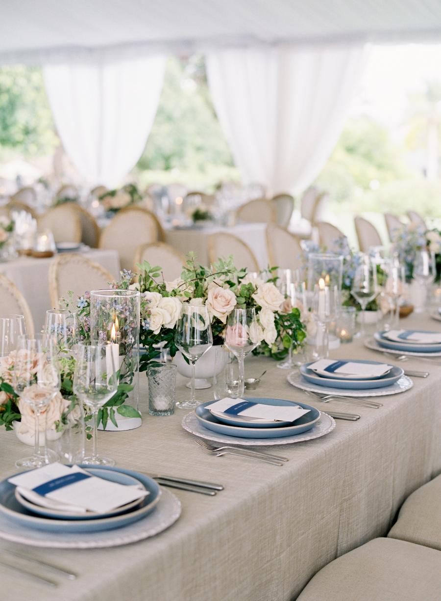 A Classic, “Something Blue” California Summer Wedding