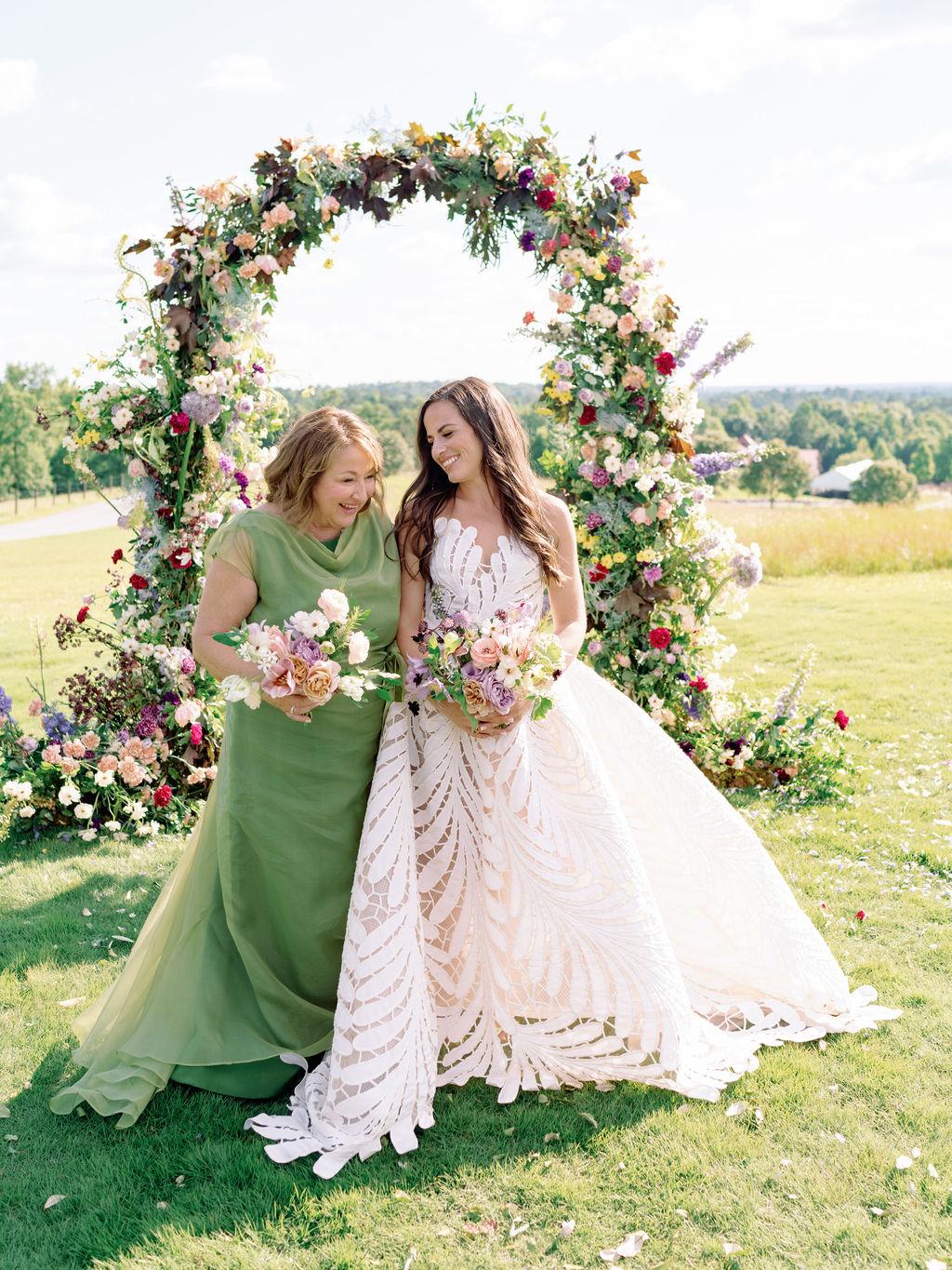 oscar de la renta designer wedding dresses Bridal Spring 2025