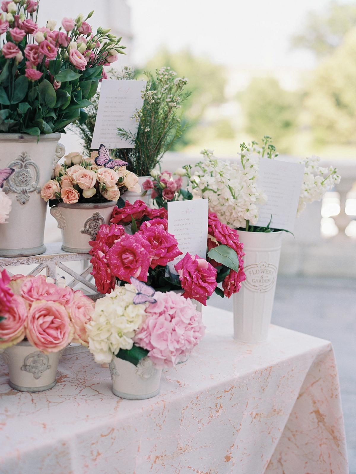 Nuptials with Whimsical Butterflies and Each Shade of Pink In D.C. Nuptials with Whimsical Butterflies and Each Shade of Pink In D.C.