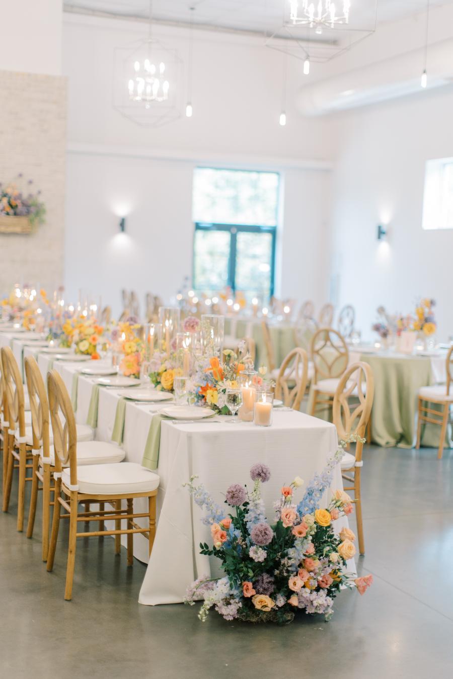 “Spirited Spring” Wedding Complete With Playful Florals and Unexpected ...