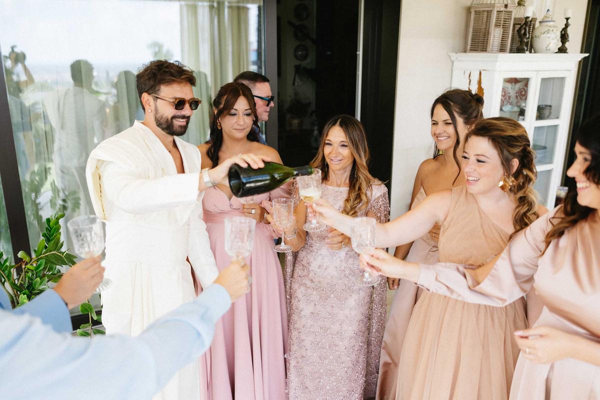 A Glamorous Wedding in Italy: Stylish Grooms and an Elegant Affair at Villa Pellegrini
