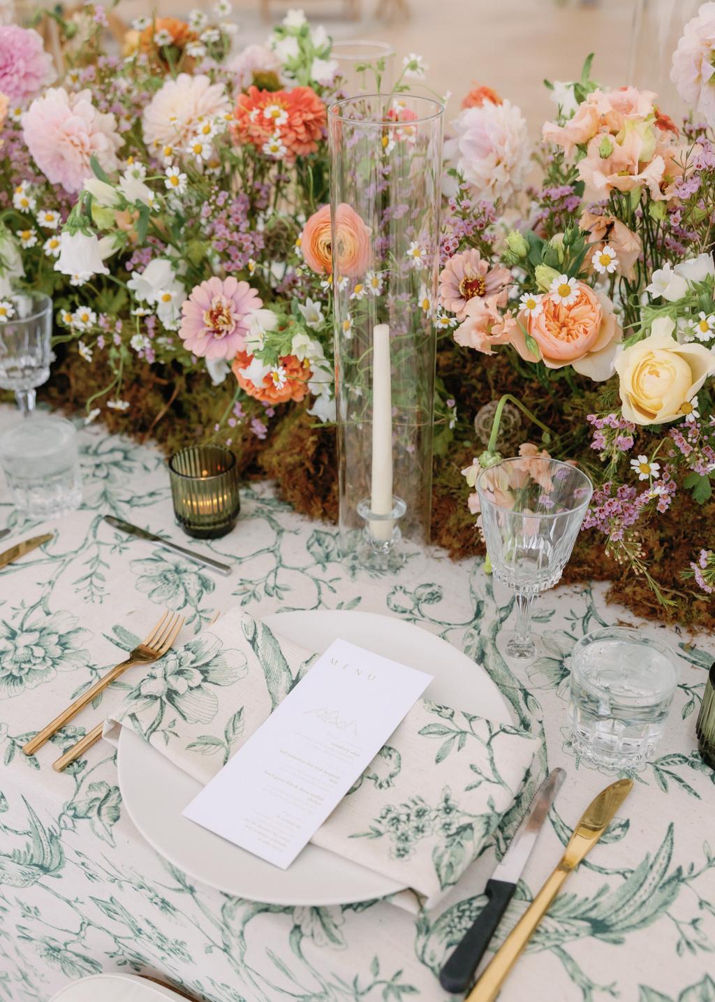 Custom Linens, Disco Balls, and Heartfelt Moments Define This Castle Wedding