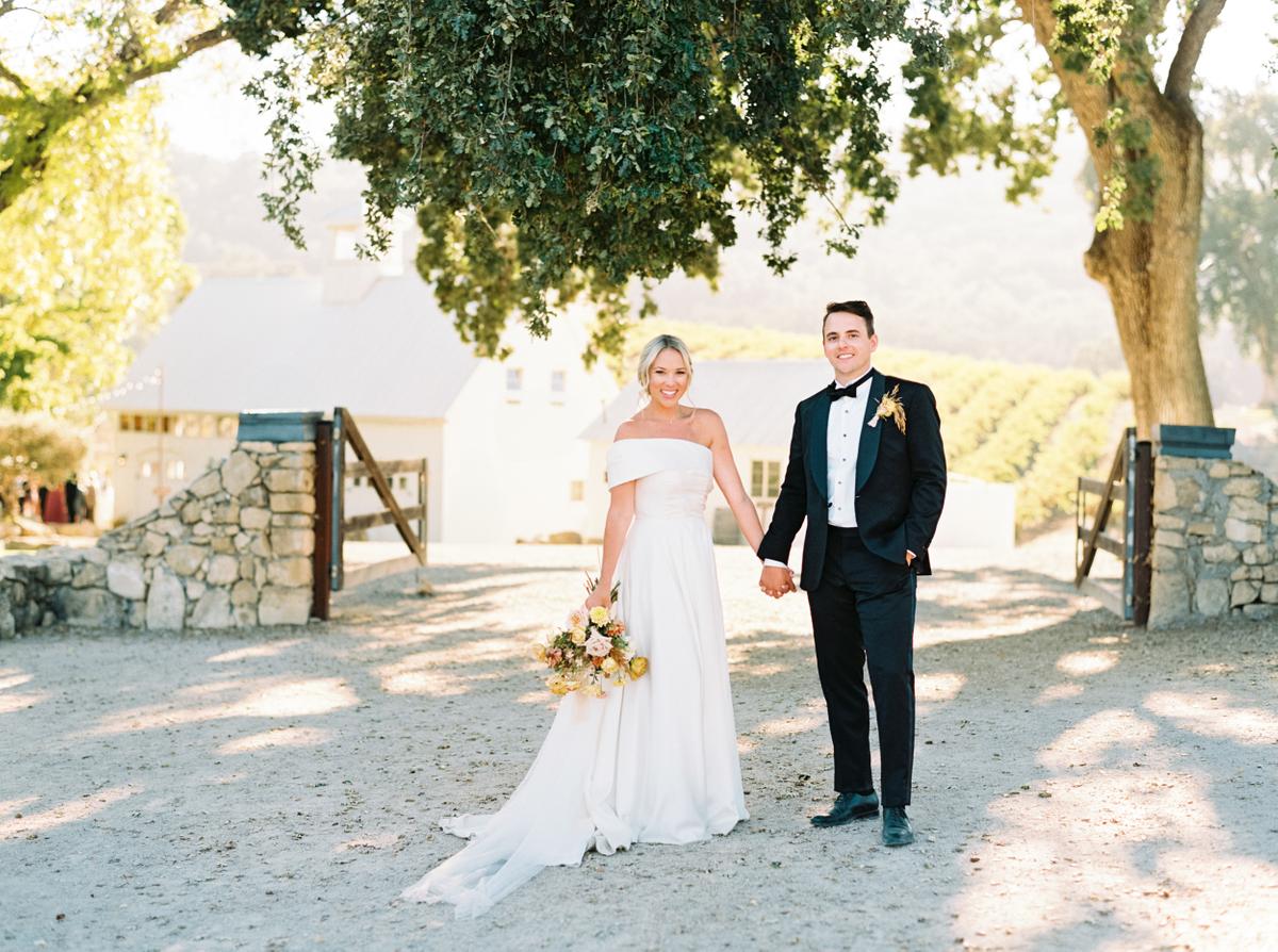 A Serendipitous Wedding Among the Olive Trees at Hammersky Vineyards