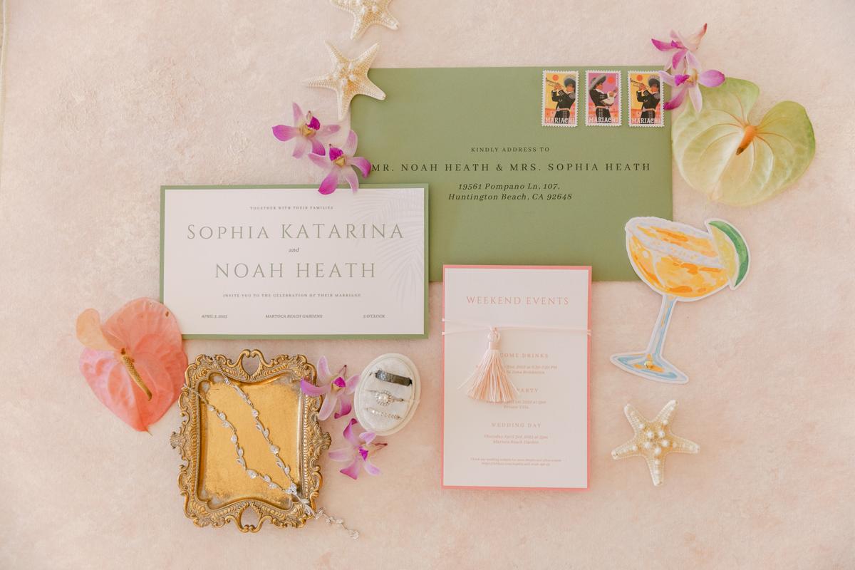 A Whimsical Coastal Garden Party Infused With Color and Laid-Back Luxury