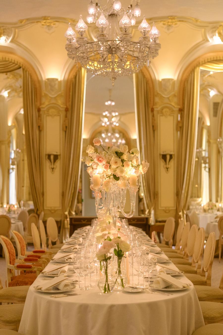 A High-Style Ritz Paris Wedding Where Classic Black & White Meets ...