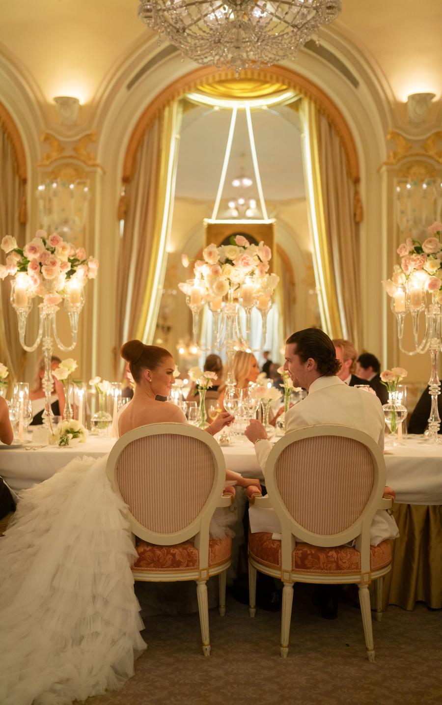 A High-Style Ritz Paris Wedding Where Classic Black & White Meets ...