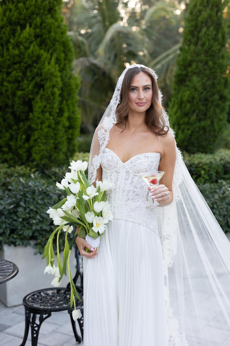 A Romantic European Garden Wedding with Soft Neutrals, Blush Accents ...