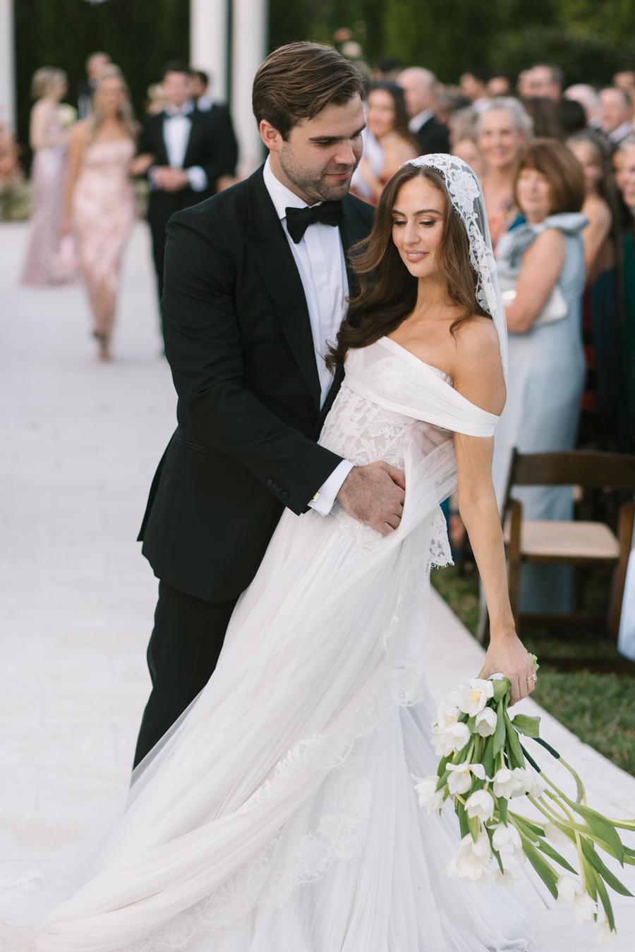 A Romantic European Garden Wedding with Soft Neutrals, Blush Accents ...