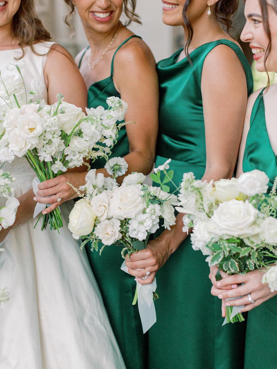 When Pantone's Cloud Meets Emerald Green: A Fresh Take on a Classic DC Summer Wedding When Pantone's Cloud Meets Emerald Green: A Fresh Take on a Classic DC Summer Wedding