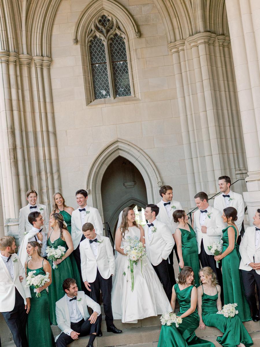 pantone emerald bridesmaid dresses Emerald Green Bridesmaid Dresses For a Luxe Wedding  Wedding Shoppe