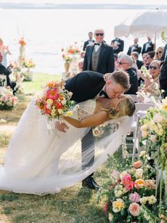 A Citrus and Butter Yellow Lakeside Wedding at Inns of Aurora in the A Citrus and Butter Yellow Lakeside Wedding at Inns of Aurora in the