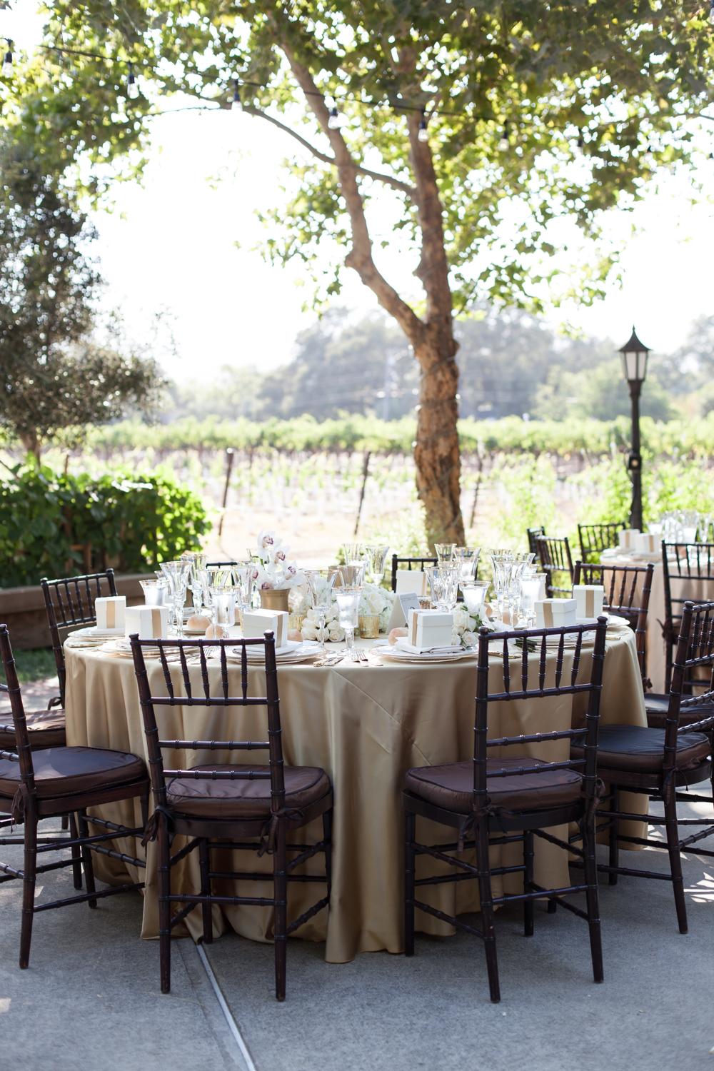 Elegant Summer Napa Valley Wedding