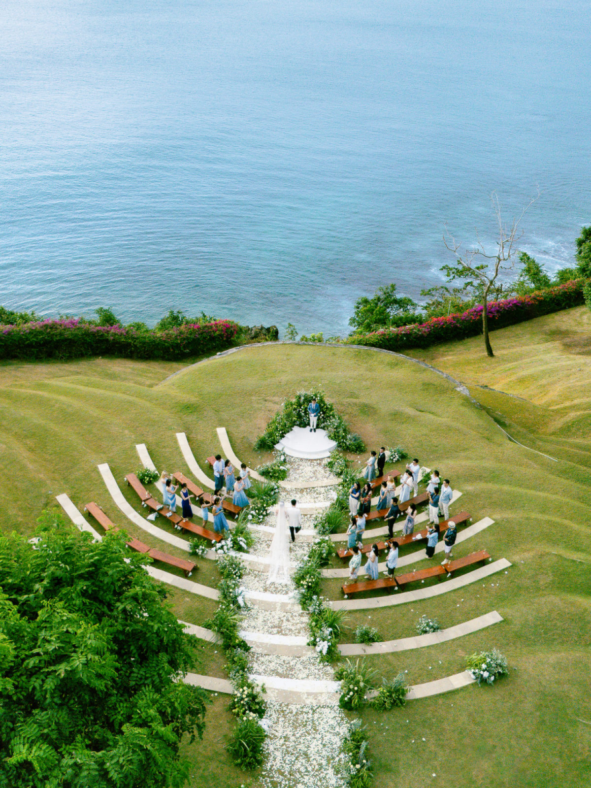 Tranquil and Romantic Wedding Design at Ayana Resort & Spa in Bali