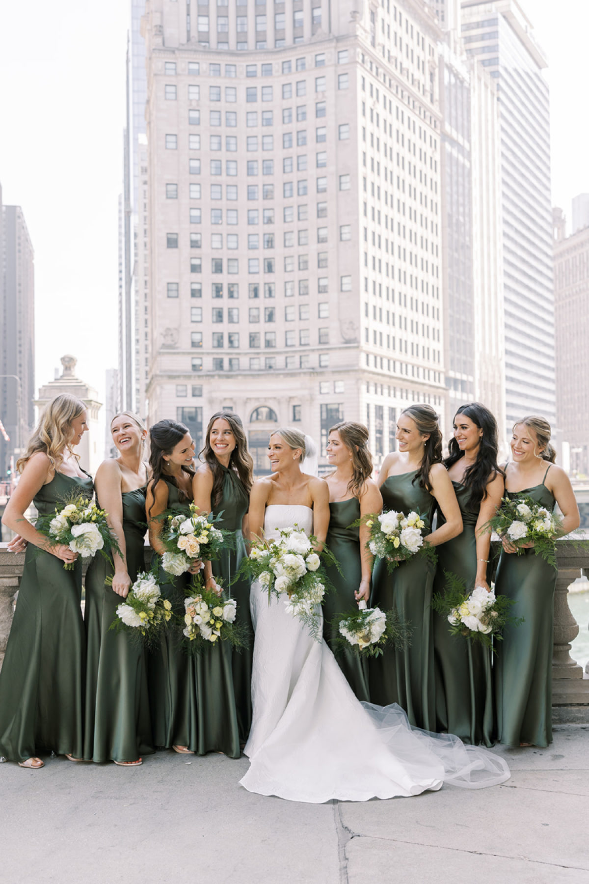 A Chicago Affair Inspired by the Beauty of Ireland - Where Their Love Story Blossomed