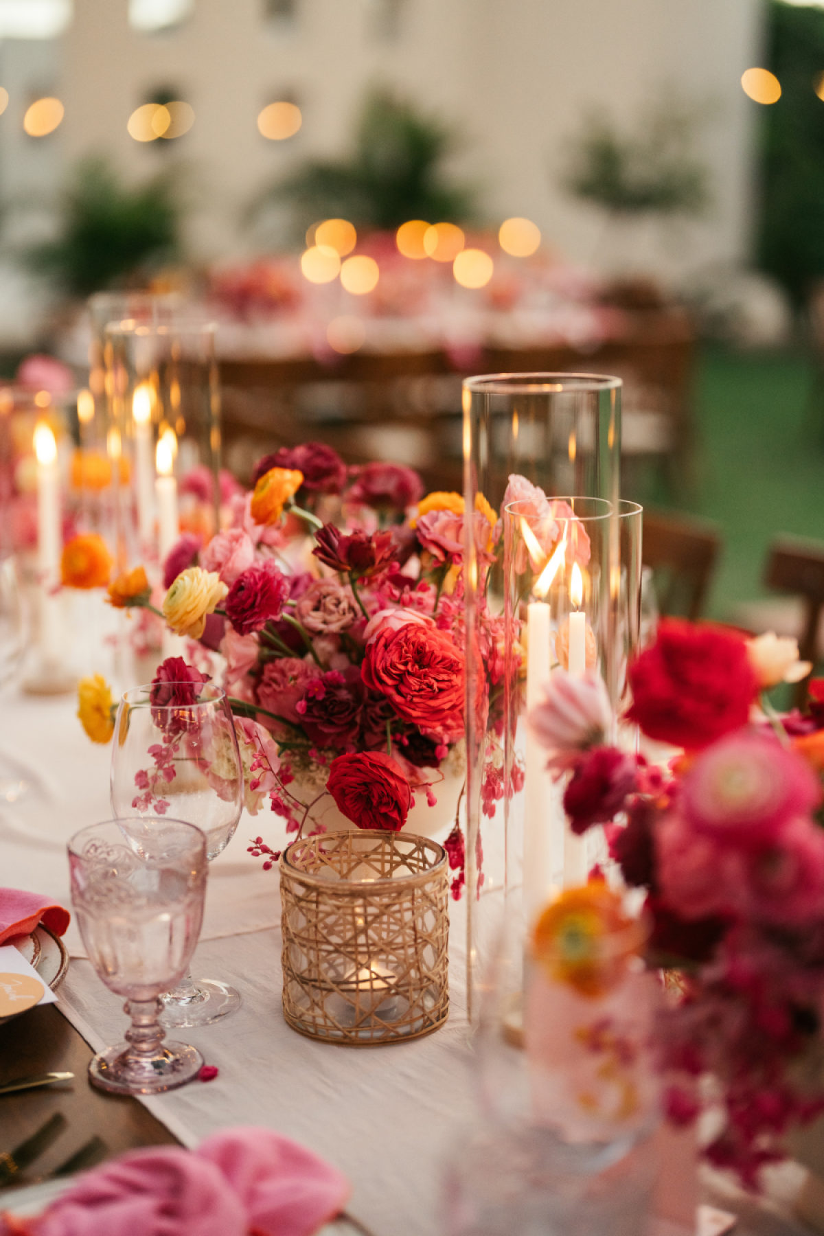Bold, Vibrant Blooms at Baja Luna in Cabo San Lucas