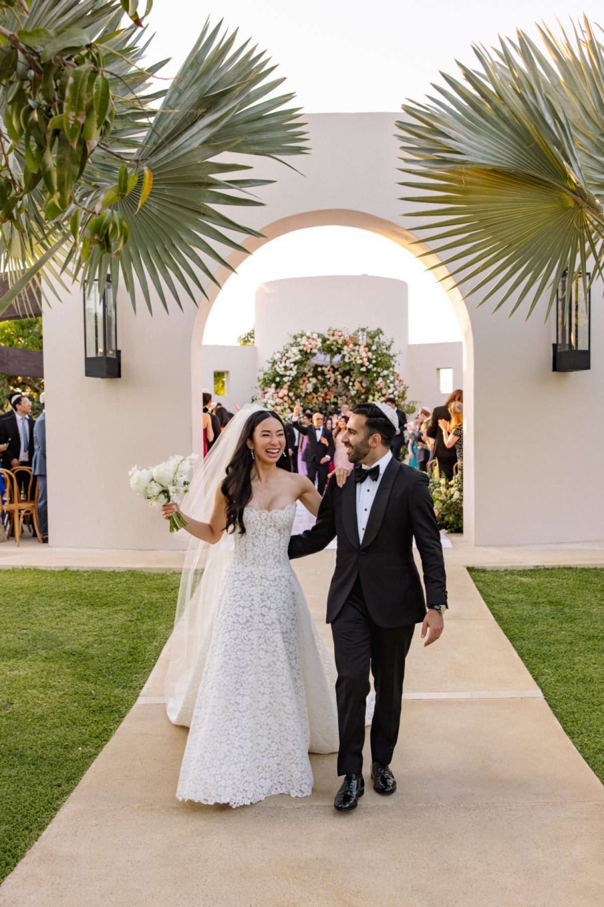 A Wedding Weekend Full of Fashion and a Celebration of Cultures at Baja Luna