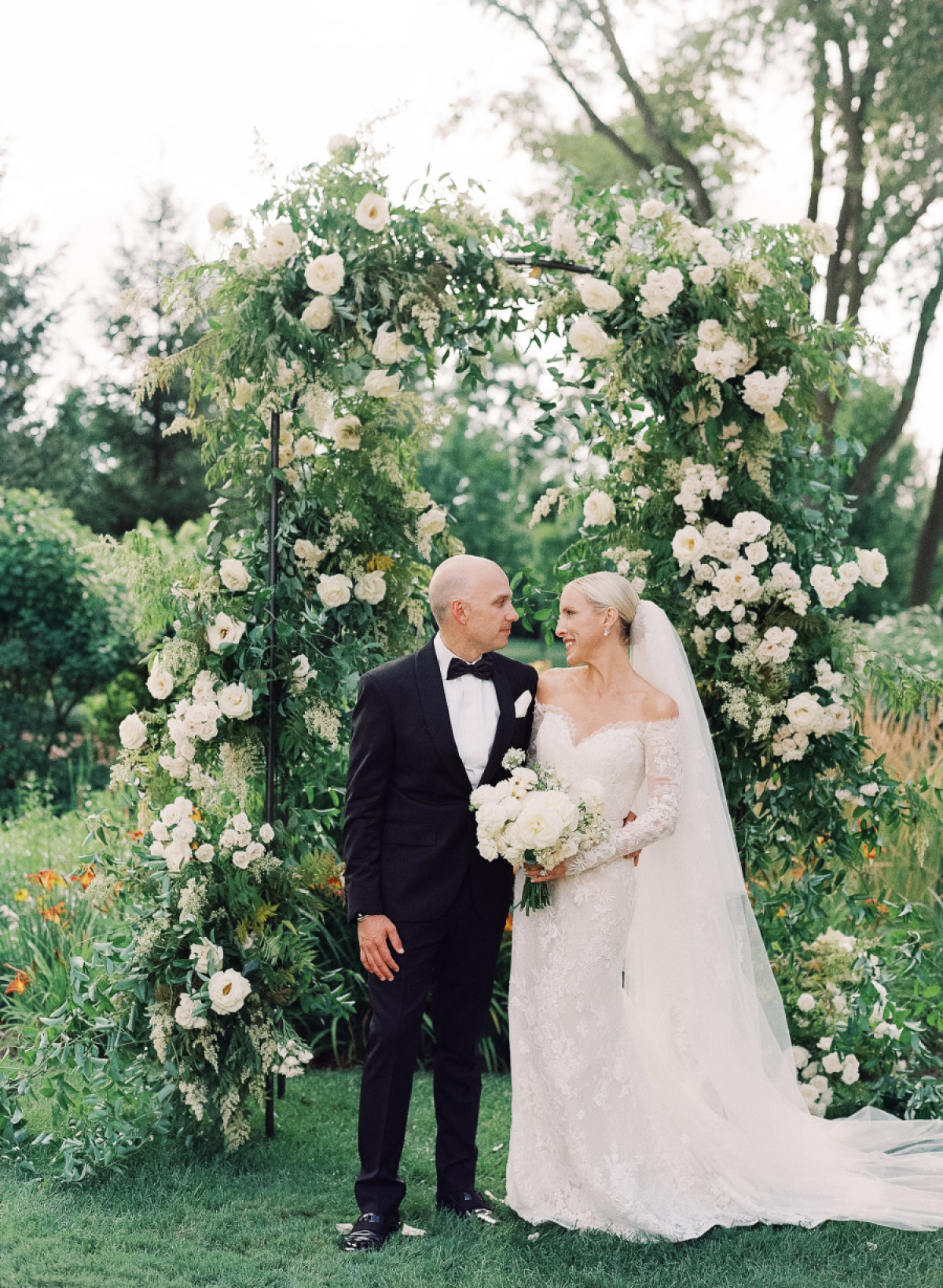 An Intimate Wedding at Home for a Love Story 23 Years in the Making