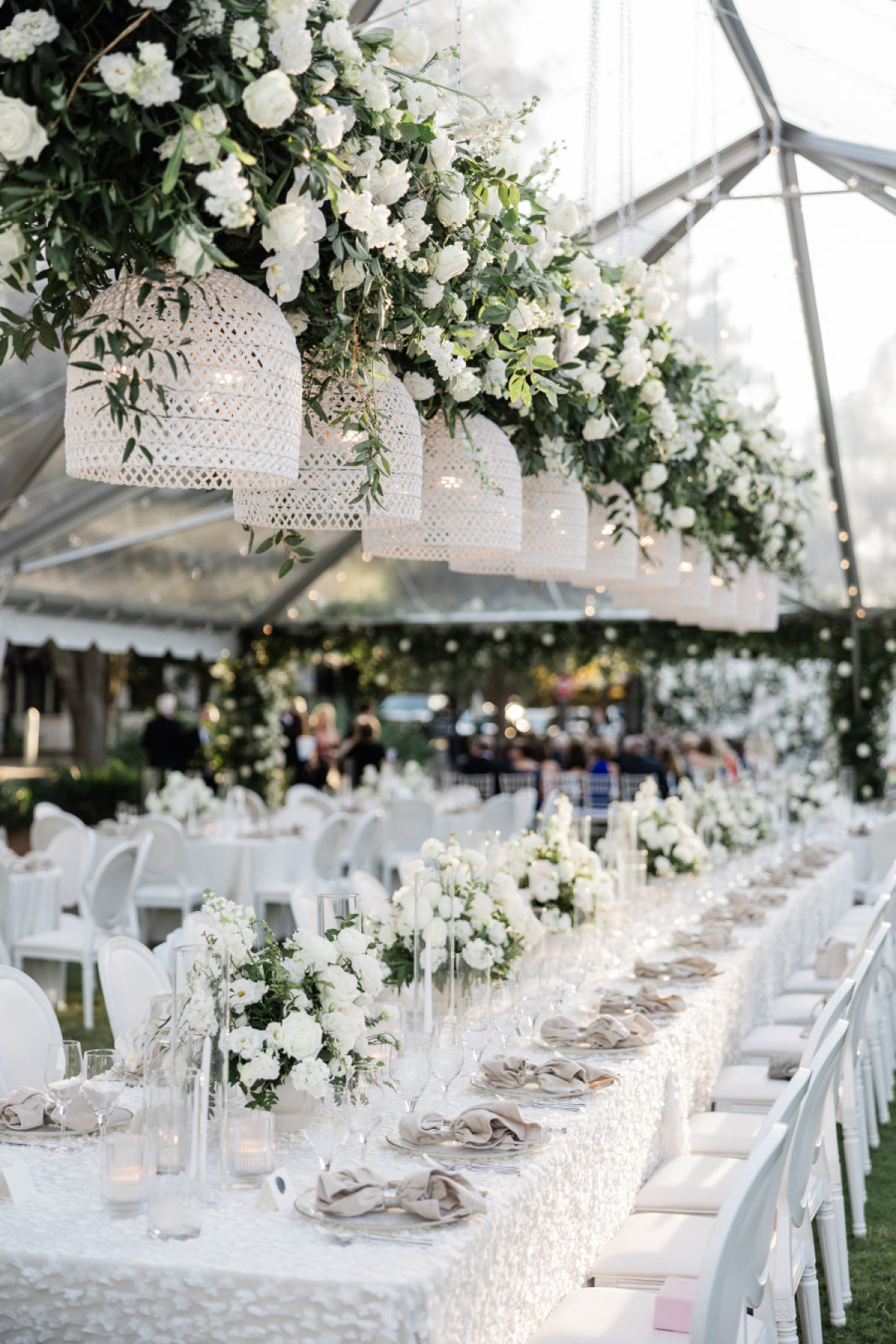 Elegant White Coastal Wedding at Rosemary Beach