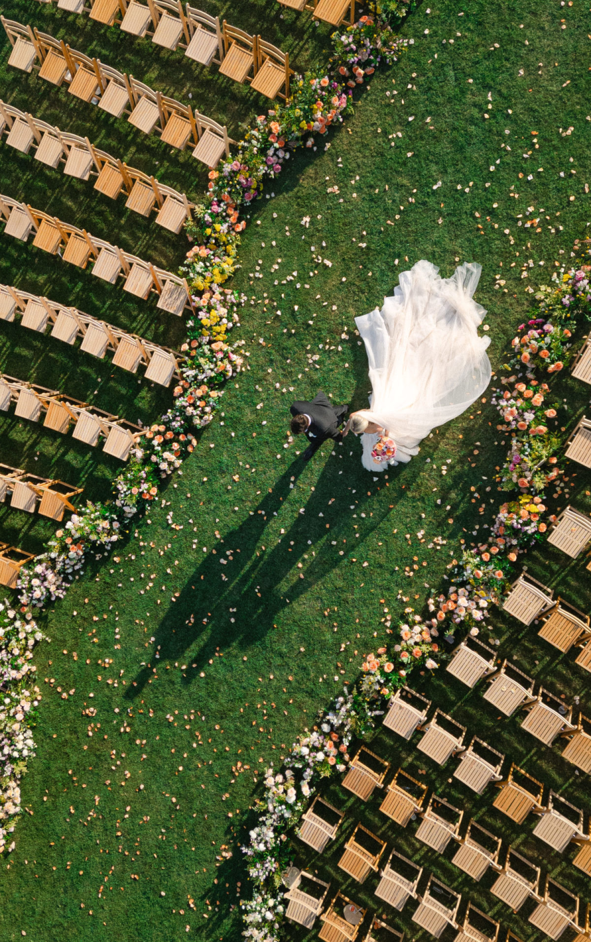 Blossoms by the Shore: A Romantic Oceanfront Ceremony at the Dunes Golf & Beach Club
