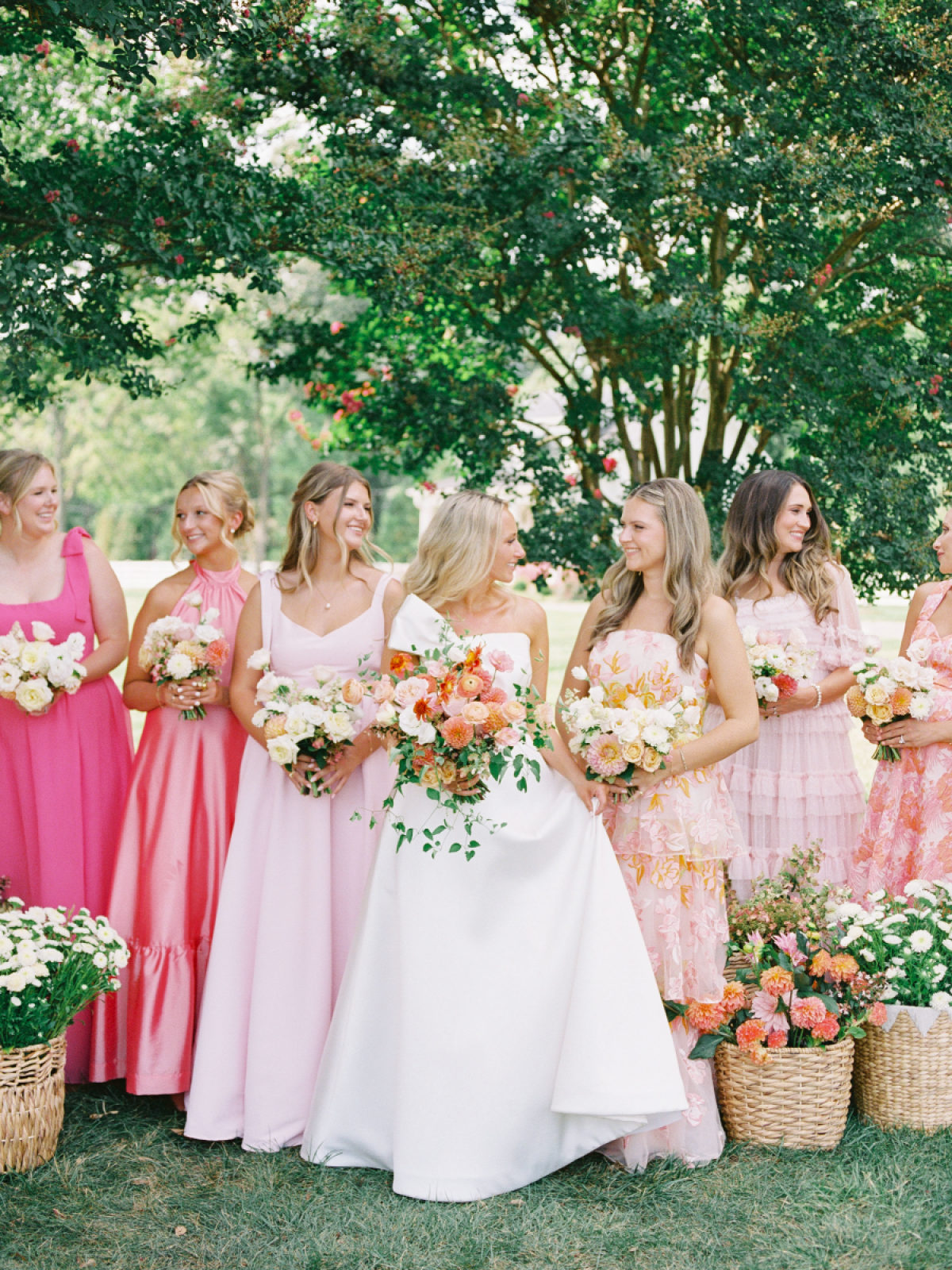 A Summer Wedding by the Water on the Eastern Shore Complete With a Zesty Citrus Palette