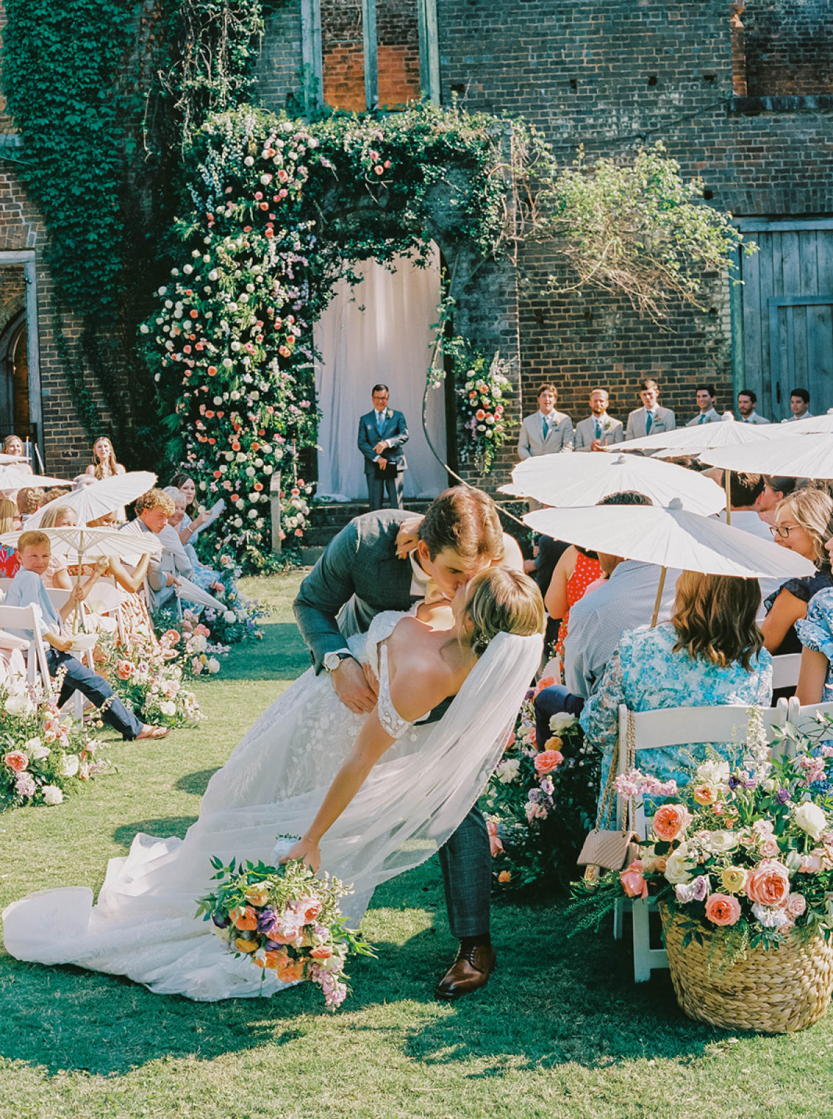 A Timeless Bridgerton-Esque Wedding in Bloom at Barnsley Gardens Resort